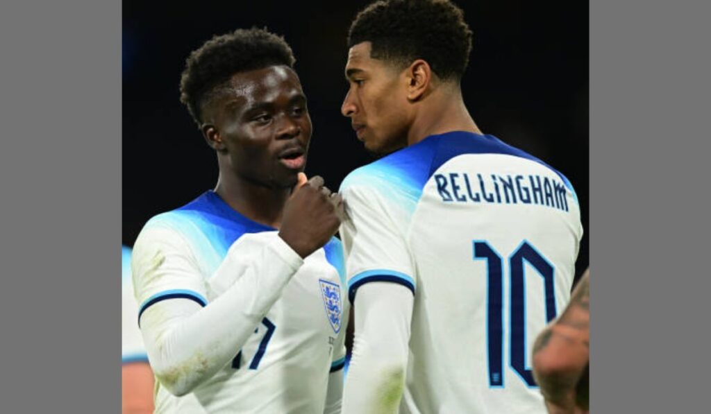 Jude Bellingham Praises Bukayo Saka’s Adaptability in England’s Win Over Slovakia